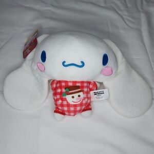 Hello Kitty Cinnamoroll Plush - White and Red